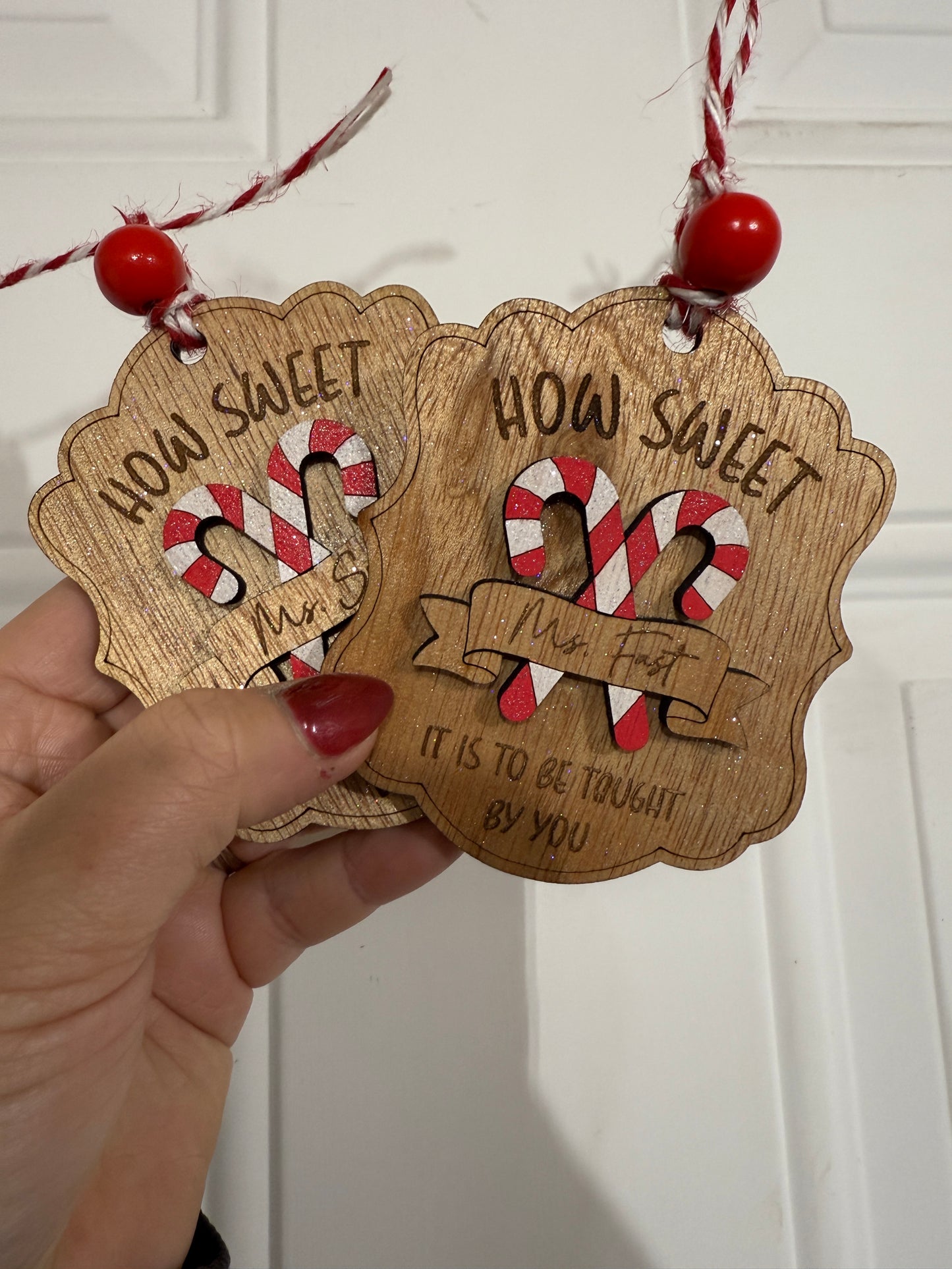 Teacher Ornament - How Sweet It Is