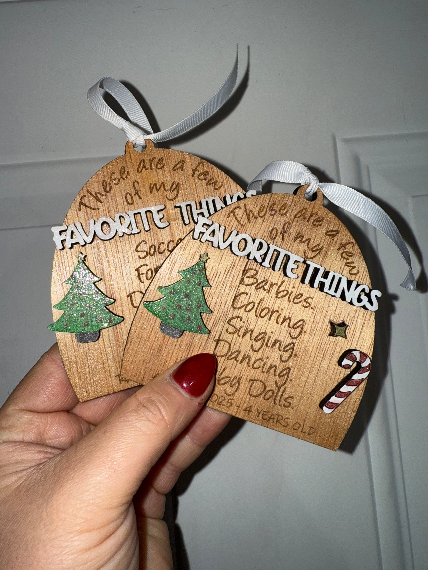 Children Favorite Things Memory Ornament