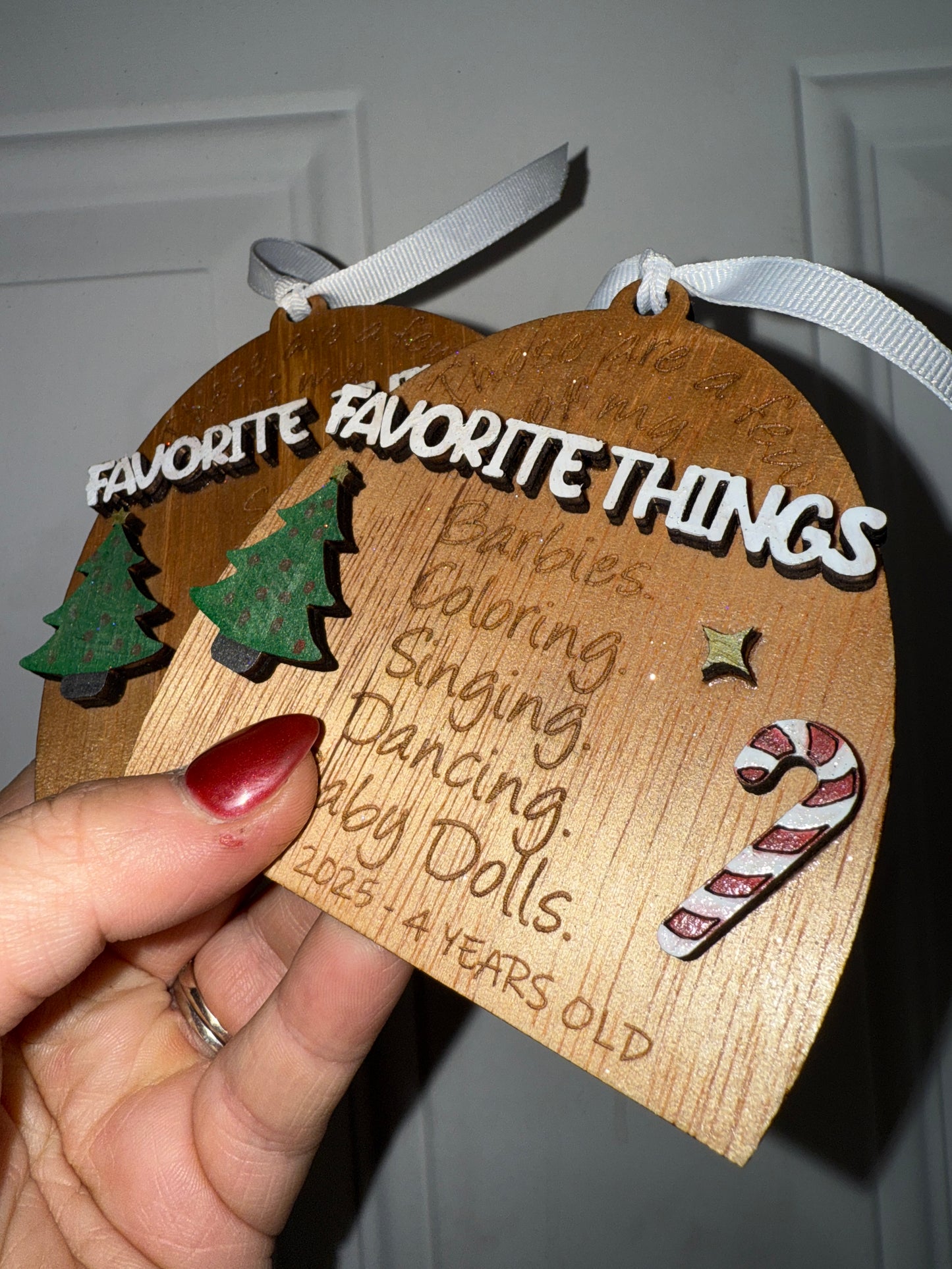 Children Favorite Things Memory Ornament