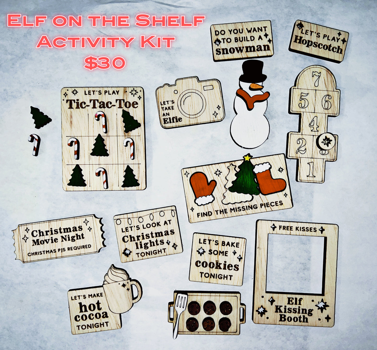 Elf on the Shelf Activity Kits