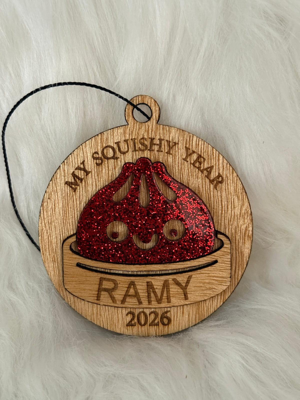 Custom Name Squishy Ornament!