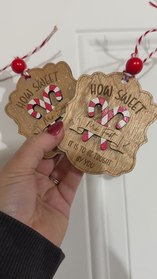 Teacher Ornament - How Sweet It Is